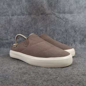 Staheekum Shoes Womens 8 Slip On Mule Sneakers Casual Lifestyle Taupe Faux Fur